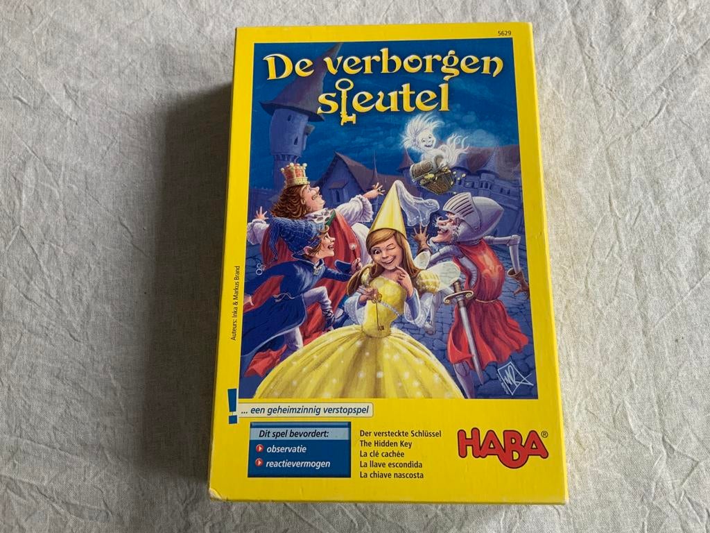 De Verborgen Sleutel, Een of twee spelers, Ophalen of Verzenden, Gebruikt, HABA