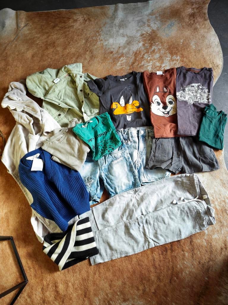 Kinderkleding zomerpakket jongen maat 98 pakket 2, Ophalen of Verzenden, Zo goed als nieuw, Maat 98
