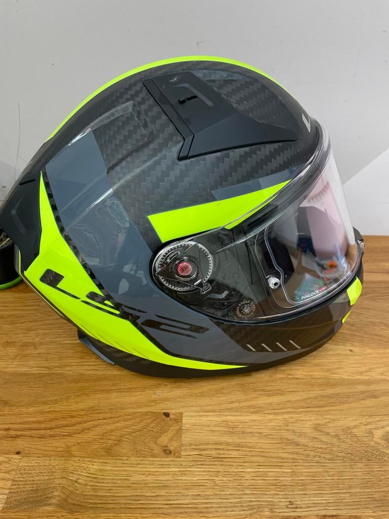 LS2 VECTOR II motorhelm, maat M 57-58, Overige merken, M, Ophalen of Verzenden, Integraalhelm