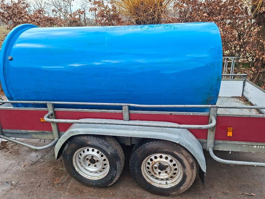 watertank polyester tank / vat 110 diameter  220 hoog, Tuin en Terras, Regentonnen, 150 liter of meer, Ophalen, Gebruikt, Kunststof