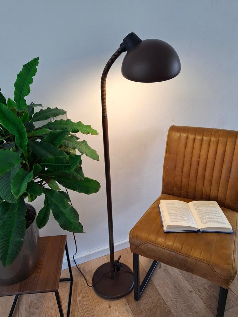 Vintage Herda vloerlamp - Space age lamp, Ophalen, Gebruikt, Vintage, Metaal