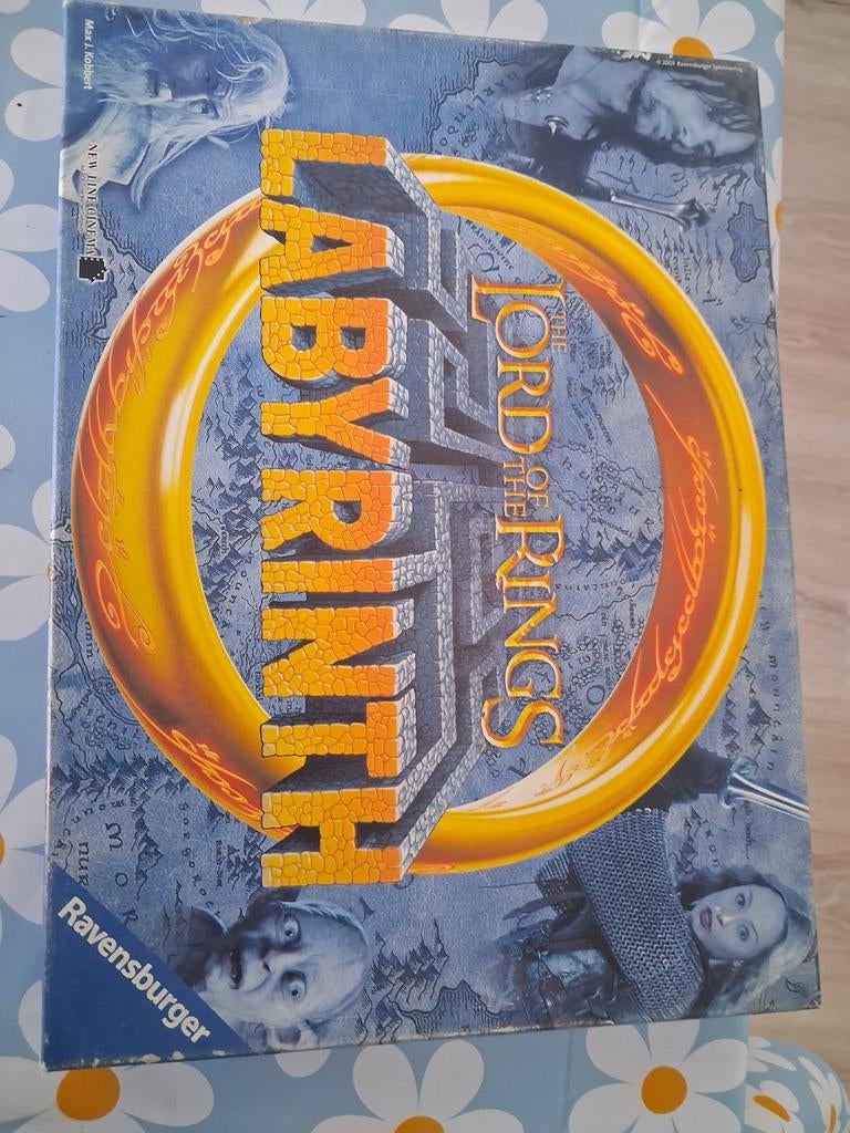 Lord of the Rings Labyrinth Bordspel Ravensburger, Drie of vier spelers, Ophalen, Gebruikt, Ravensburger