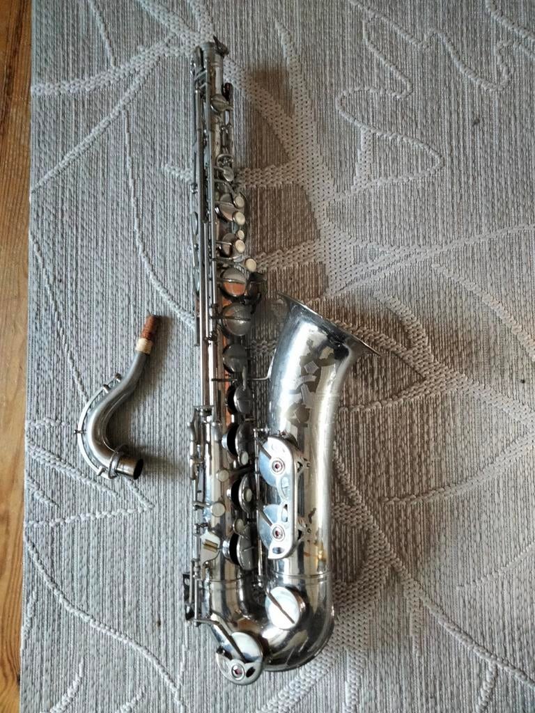 Toneking , tenor saxofoon, Muziek en Instrumenten, Ophalen of Verzenden, Gebruikt, Tenor