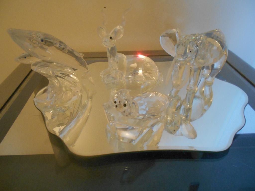 4 SWAROVSKI SCS Limited Edition JAARSTUKKEN ’91,’92,’93,’94, Ophalen, Nieuw, Figuurtje