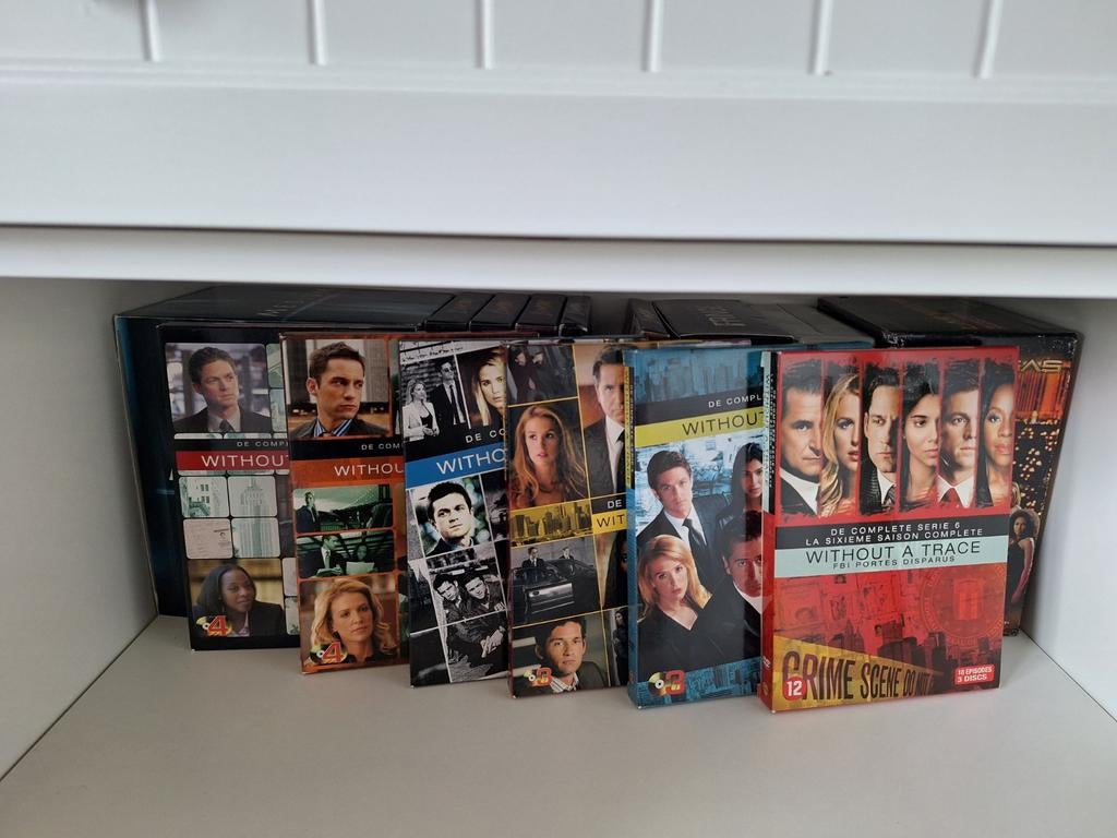 Without a trace seizoen 1 tot 6, Cd's en Dvd's, Dvd's | Tv en Series, Ophalen of Verzenden, Zo goed als nieuw