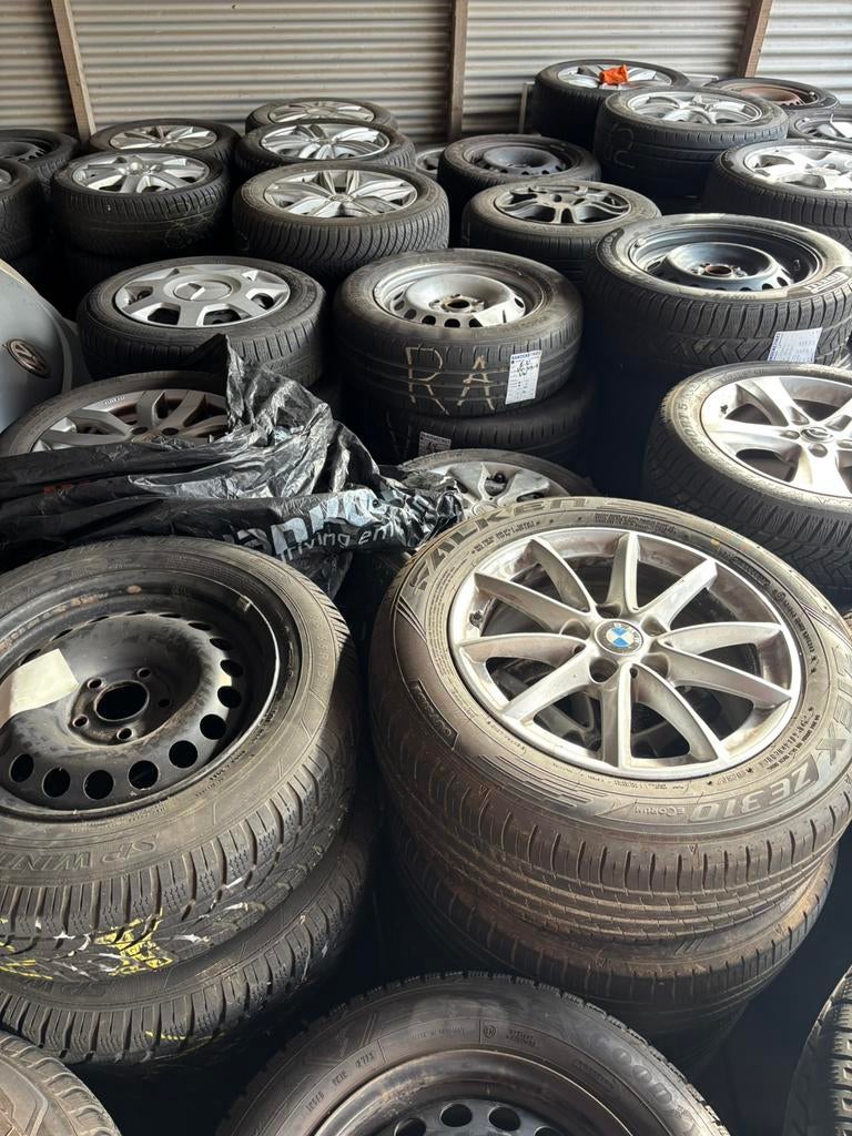 Banden LM en stalen velgen, Ophalen