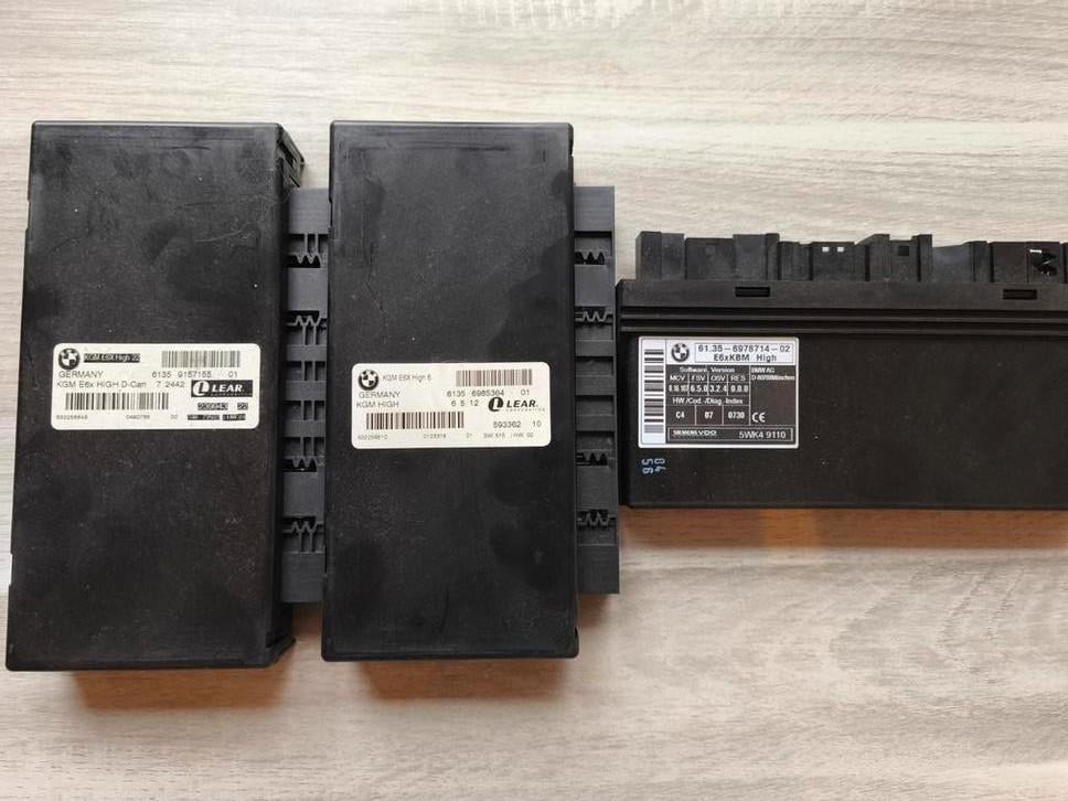 5x BMW E60 E61 Lichtmodule KGM KBM High Body Control module, Auto-onderdelen, BMW AG, Gebruikt, Info@bmw.de, Ophalen of Verzenden