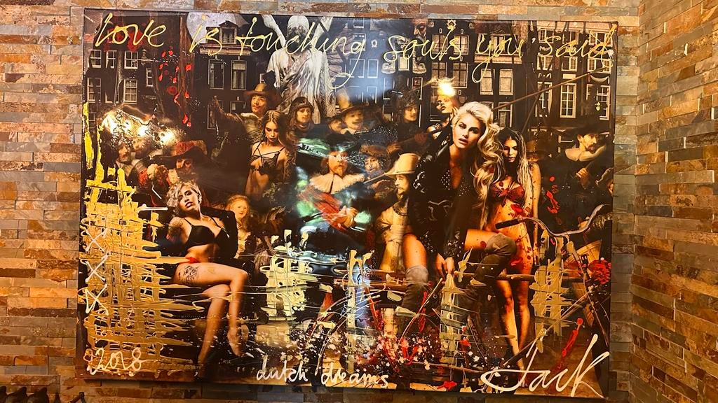 Jack Liemburg Schilderij 'Dutch Dreams' met Certificaat, Antiek en Kunst, Kunst | Schilderijen | Modern, Ophalen