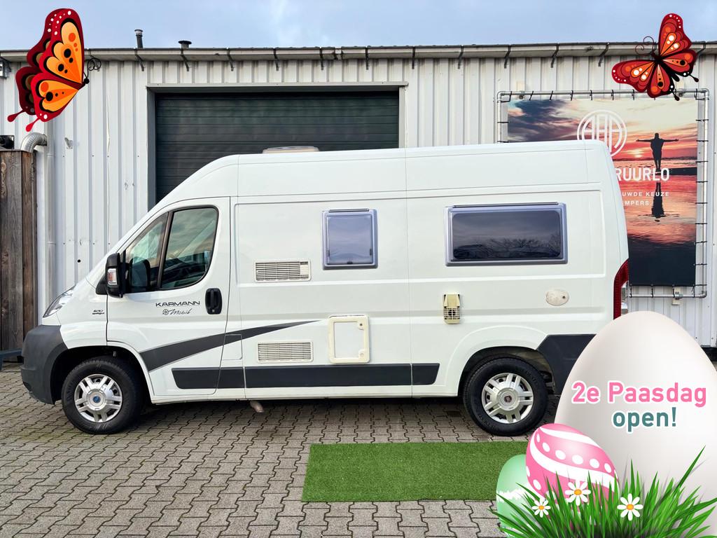 Karmann-Mobil 5,40 vastbed tiny house off grid distributie n, Buscamper of Camperbus, Ringverwarming, Info@autohuysruurlo.nl, Bedrijf