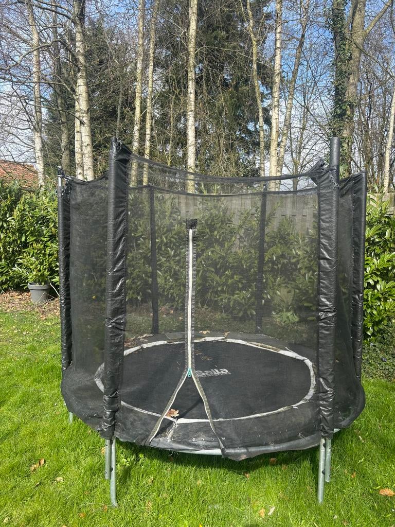 Salta trampoline 213 met net, Ophalen, Gebruikt