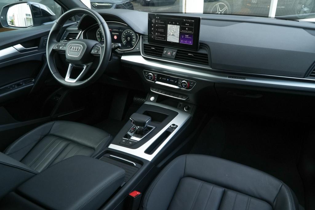 Audi Q5 50 TFSI e Quattro Advanced I Luchtvering I 5 Jaar fa, Automaat, Gebruikt, Zwart, 4 cilinders