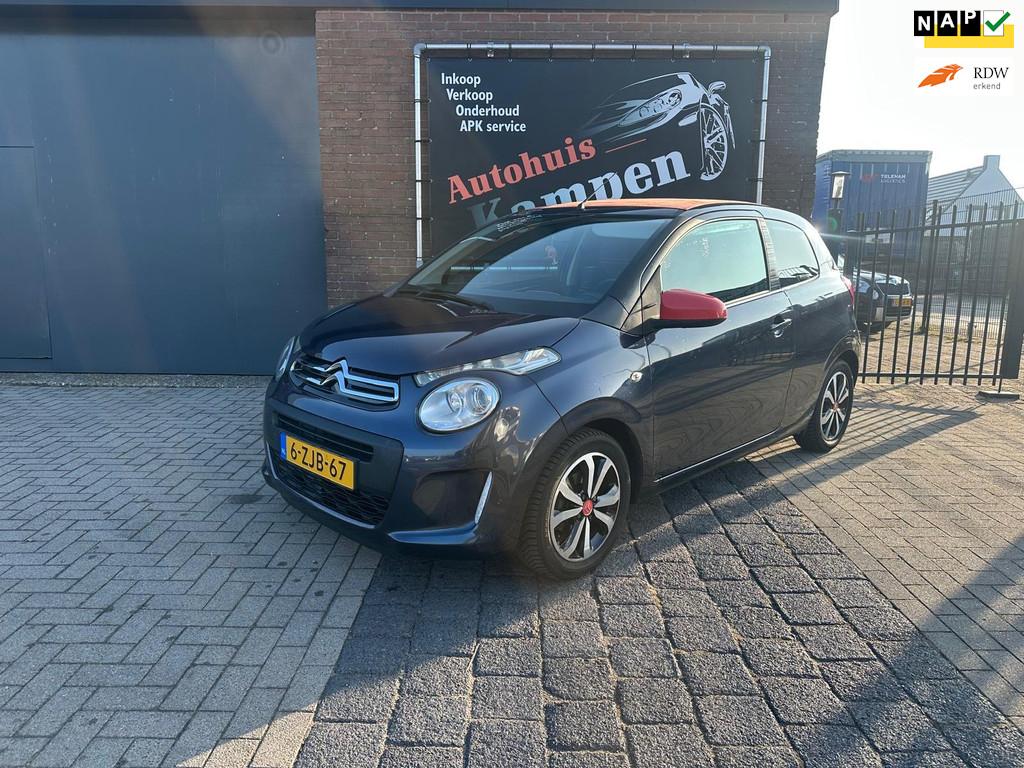 Citroen C1 1.0 e-VTi Airscape Feel, Auto's, Citroën, Voorwielaandrijving, Euro 5, Stof, Gebruikt