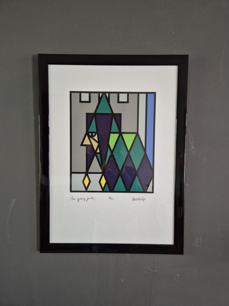 4 werken van Ed van Doorn met echtheidscertificaat, Antiek en Kunst, Ophalen