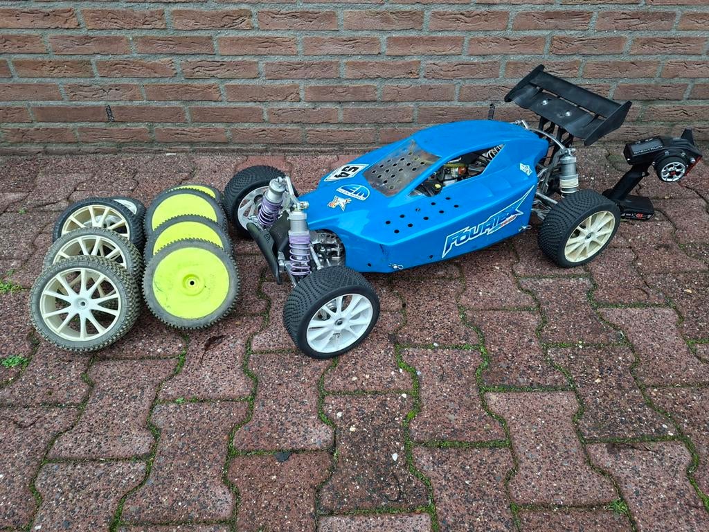 Elcon fourtex 29cc 4x4 compleet rijklaar, Ophalen, Benzine, Auto offroad, RTR (Ready to Run)