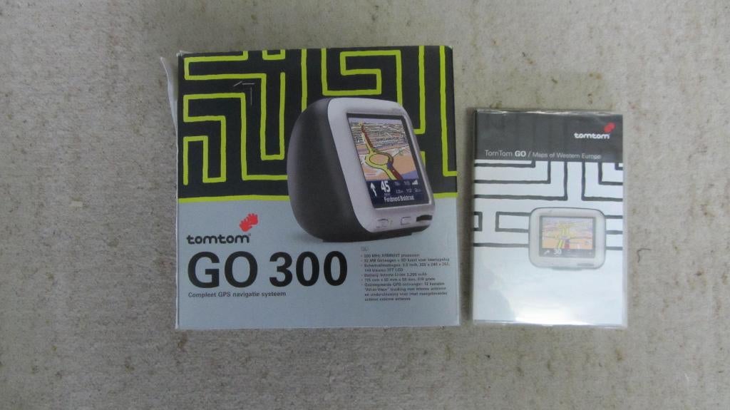 TomTom Go-300 met Cd-rom, Ophalen of Verzenden, Zo goed als nieuw