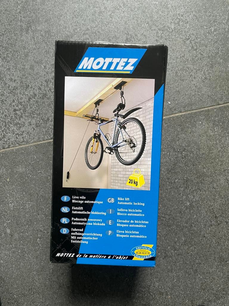 Mottez fietslift, Fietsen en Brommers, Fietsaccessoires | Fietsenrekken, Ophalen of Verzenden, Nieuw