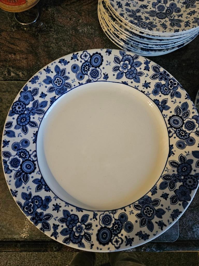 Société Céramique Maastricht Beatrix 12 dinerborden, Ophalen of Verzenden