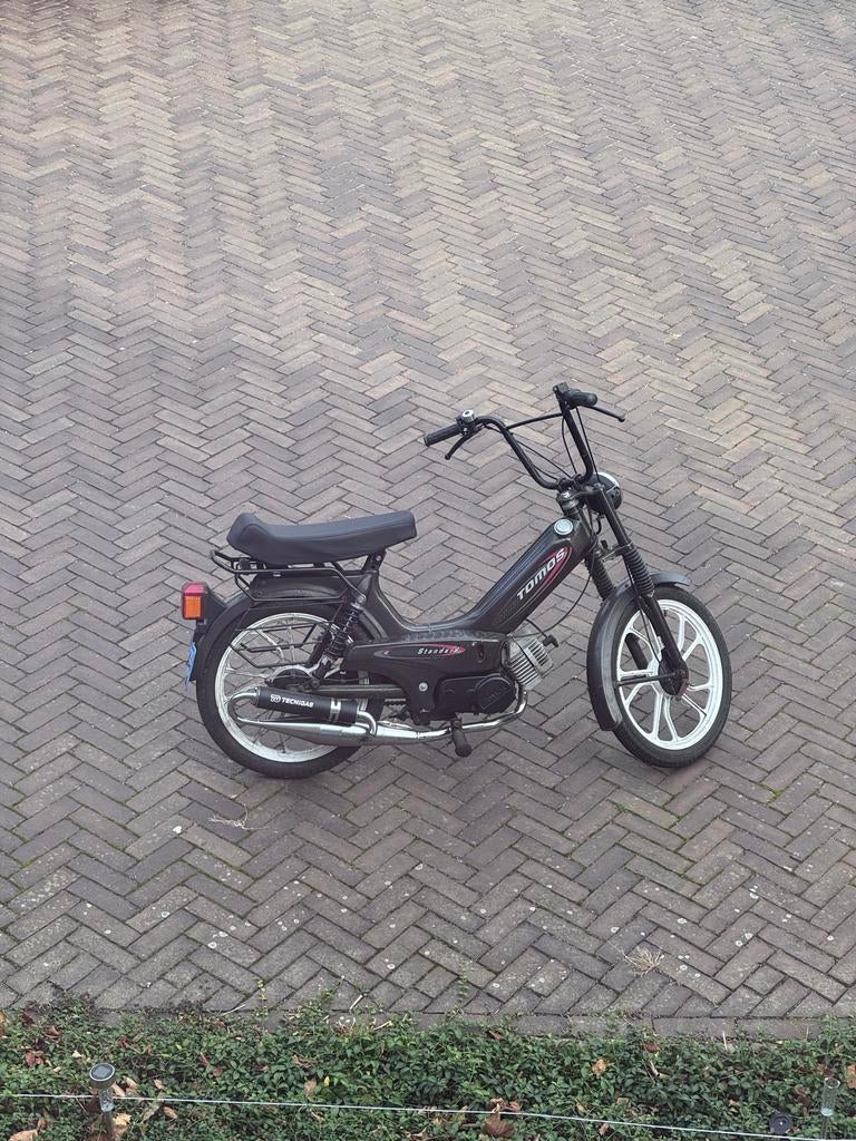 Waarde peiling Tomos 65cc airsal technigas uitlaat, Fietsen en Brommers, Brommers | Tomos, Ophalen, Gebruikt, Standard