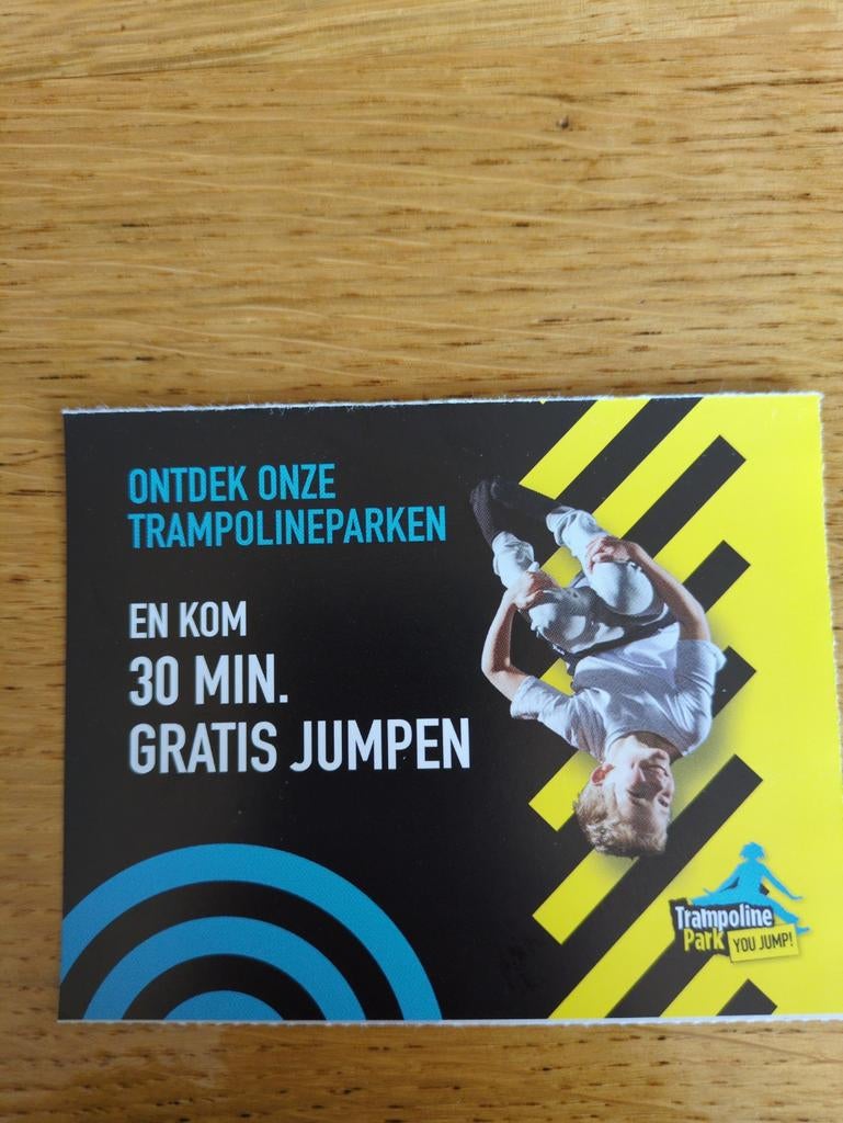 Kortingsbon voor You Jump, Drie personen of meer, Kortingsbon, Overige typen