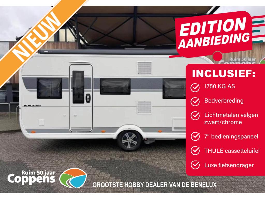 Hobby Excellent Edition 495 UL 2026 1800KG + MOVER + LUIFEL, Caravans en Kamperen, Caravans, Rondzit, Bedrijf, 5 tot 6 meter, Overige typen