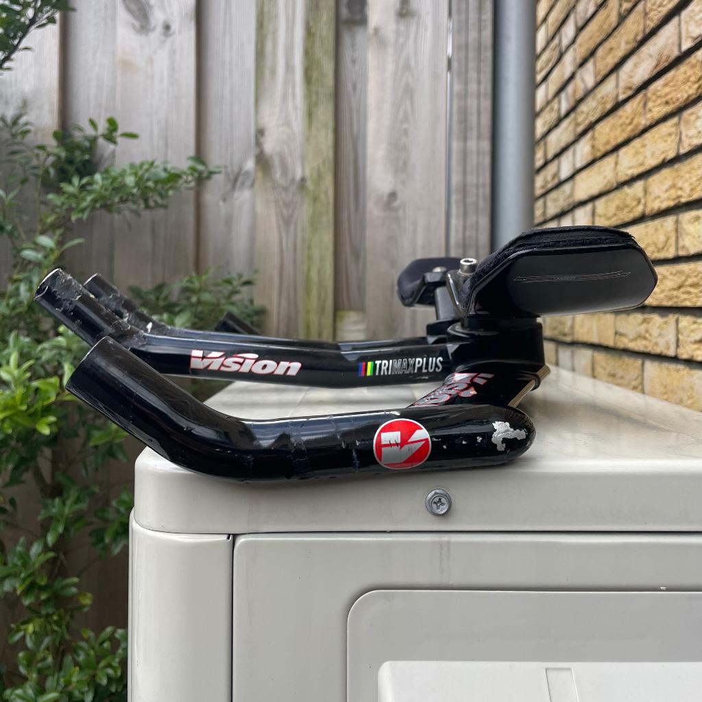 Vision Trimax Plus Carbon Aerobar - Triathlon/TT stuur, Gebruikt, Stuur, Racefiets, Ophalen of Verzenden