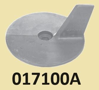 017100A Yamaha Alu Anode Cutdown TrimTab Yamaha #6644537101, Ophalen of Verzenden, Nieuw, Motor en Techniek