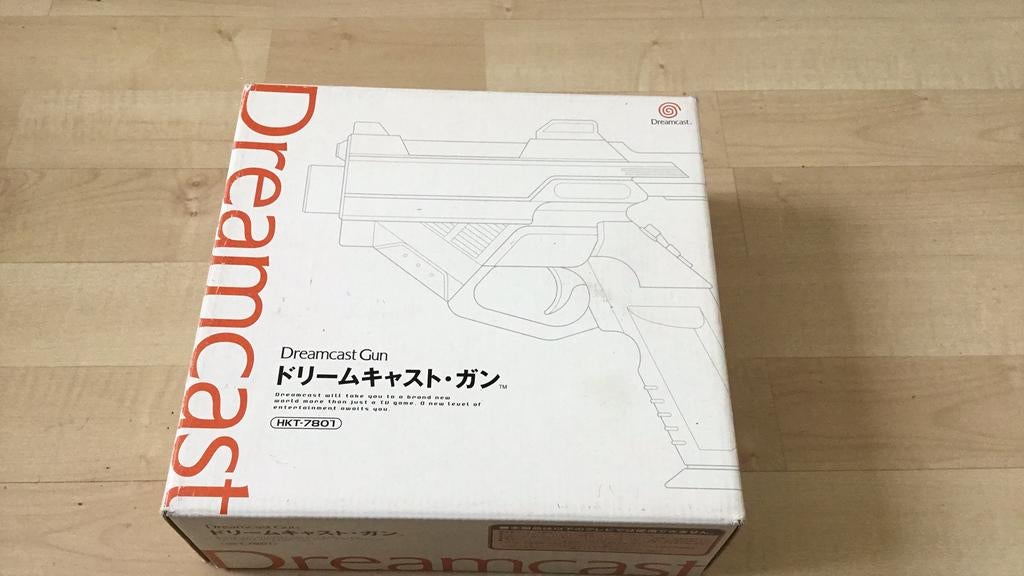 Sega dreamcast lightgun boxed, Spelcomputers en Games, Spelcomputers | Sega, Ophalen, Zo goed als nieuw, Met 1 controller, Saturn of Dreamcast