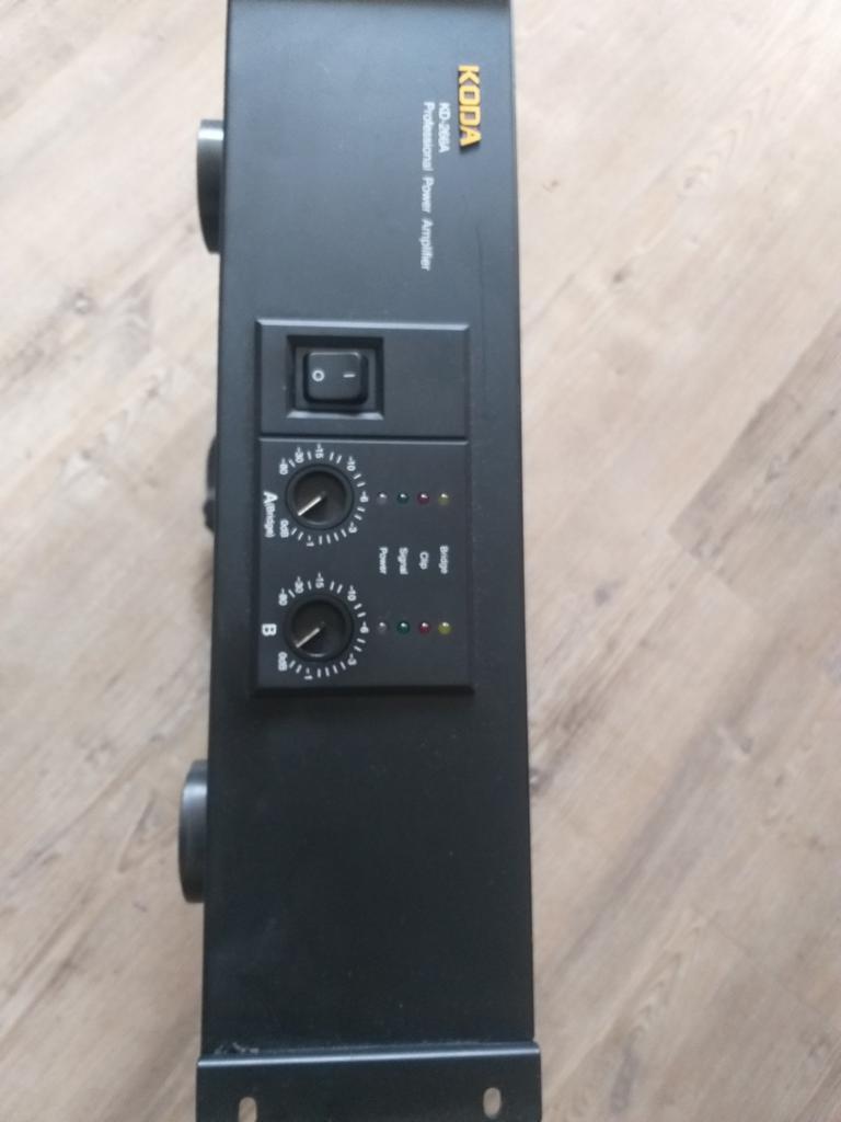 Eindversterker ampfilter, Muziek en Instrumenten, Versterkers | Keyboard, Monitor en PA, Gebruikt, Ophalen of Verzenden