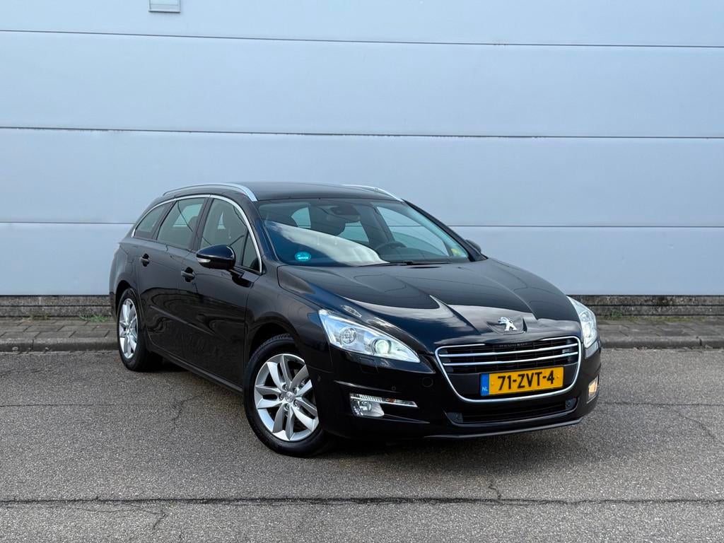 Peugeot 508 SW 1.6 e-HDi Executive (bj 2013) AUTOMAAT|XENON|, Euro 5, Stof, Gebruikt, Zwart