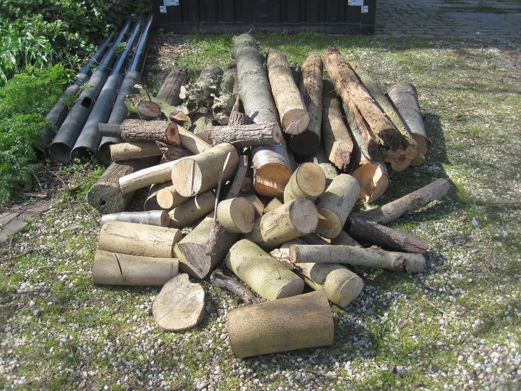 openhaardhout, Tuin en Terras, Haardhout, Minder dan 3 m³, Ophalen, Stammen