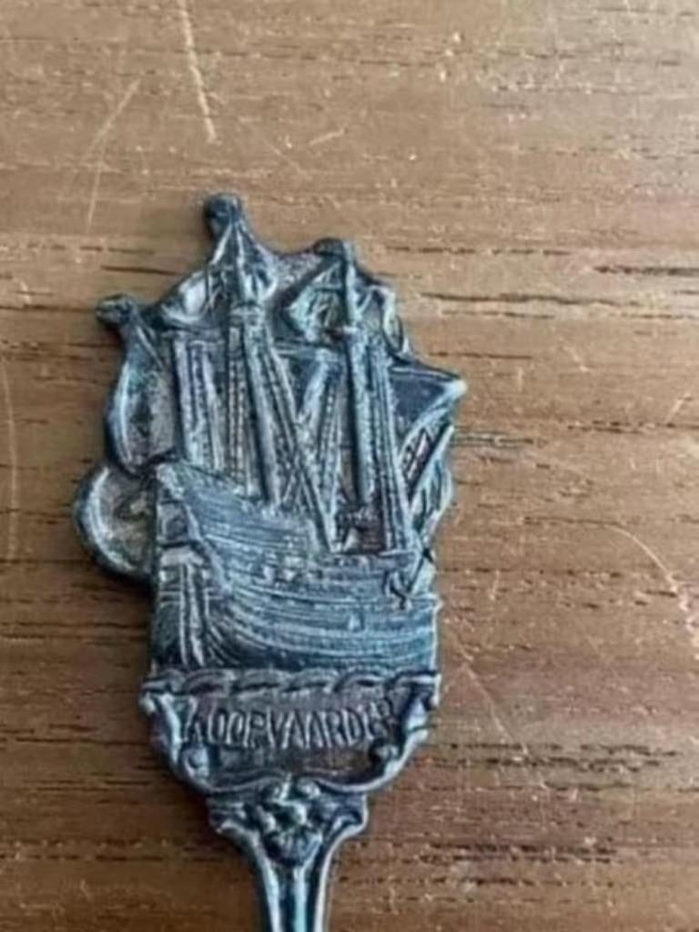 Lepeltje koopvaarder Douwe Egberts (DE), Antiek en Kunst, Ophalen of Verzenden