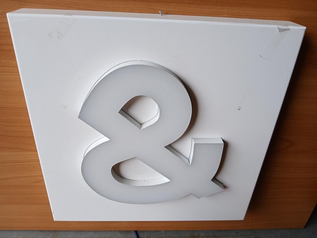 & teken lichtbak, Ophalen