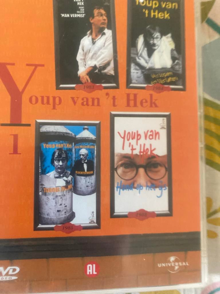 Youp van 't Hek - DVD Box 1 (Man Vermist, Verloopen en Verla, Alle leeftijden, Ophalen of Verzenden, Zo goed als nieuw, Boxset