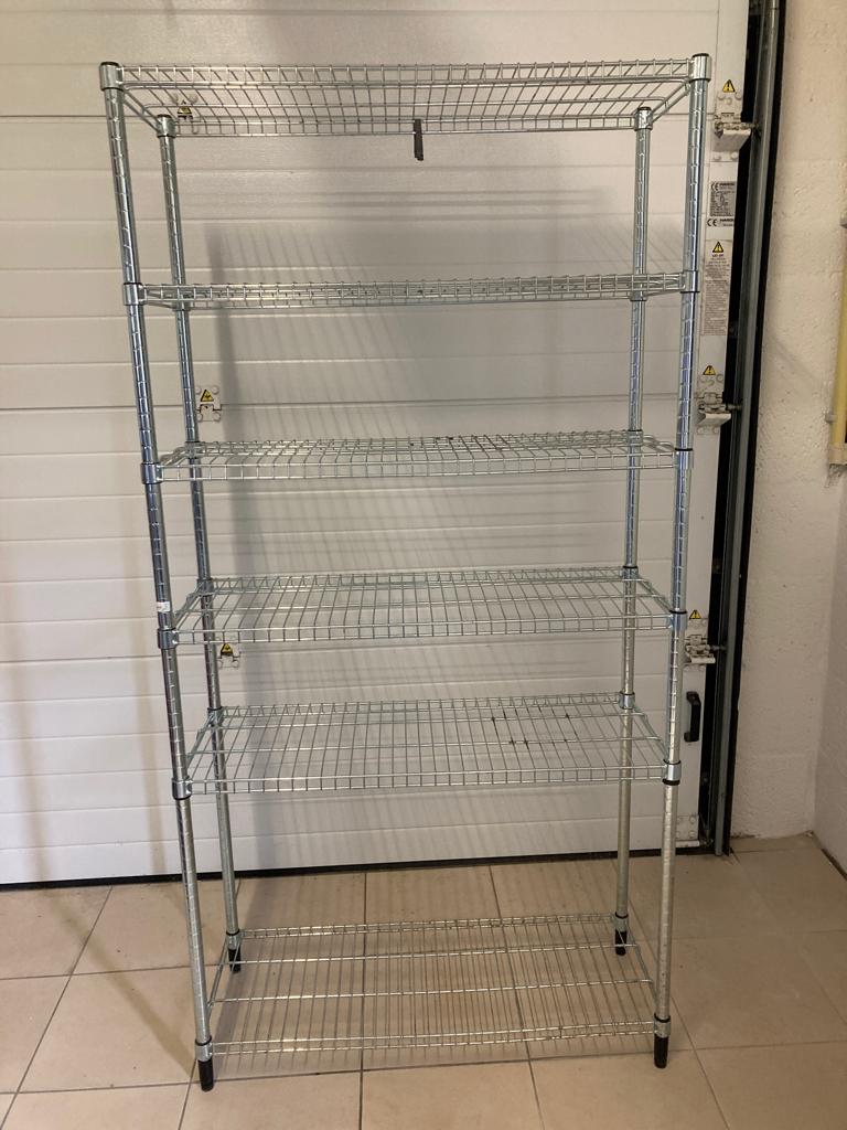 Ikea OMAR metalen rek / stelling, Ophalen, Gebruikt