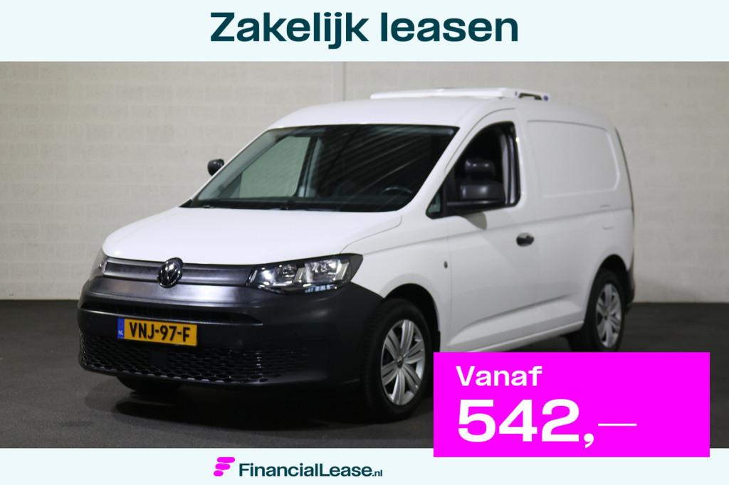 Volkswagen Caddy 2.0 TDI 122pk Automaat Koelwagen, Gebruikt, Euro 6, 4 cilinders, Origineel Nederlands