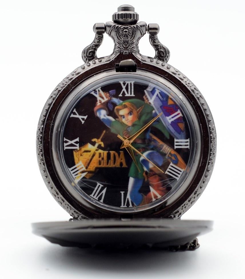 zelda zakhorloge / zwarte kast € 5,00 op =op !, Ophalen of Verzenden, Nieuw