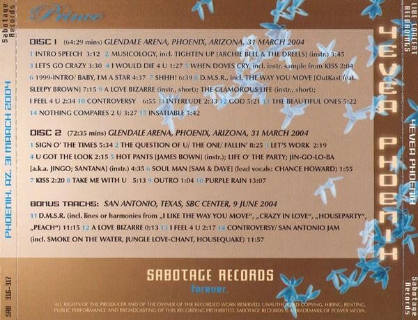 Prince - Phoenix 4ever 2CD (Musicology Tour) 2CD, Cd's en Dvd's, Cd's | Pop, Verzenden, 2000 tot heden, Nieuw in verpakking