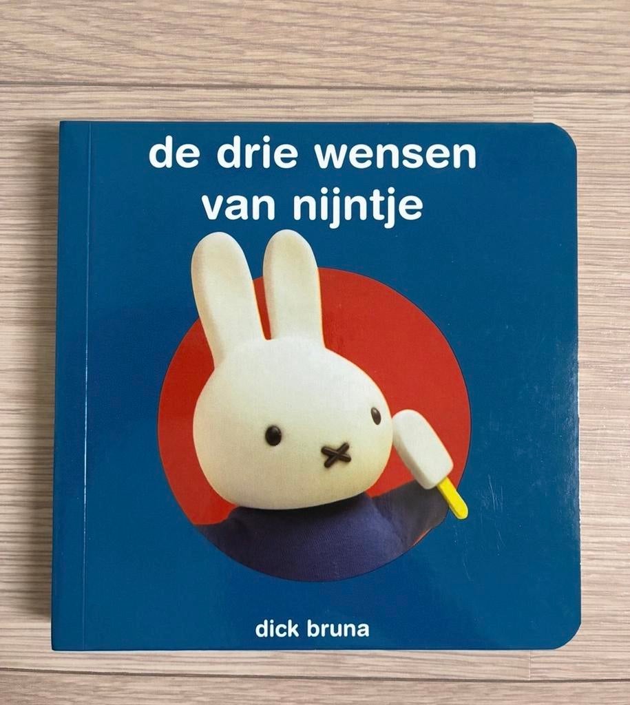 De drie wensen van Nijntje, kartonnen leesboek, Ophalen, Nieuw