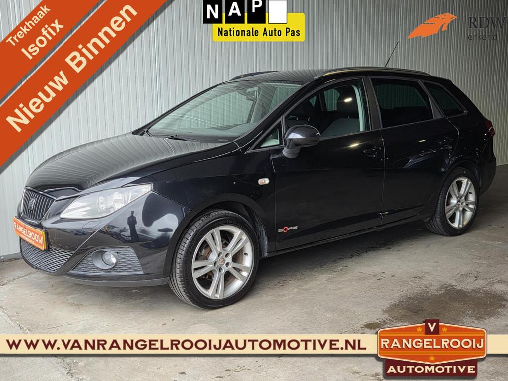 Seat Ibiza ST 1.4 COPA, clima, cruise, stoelverw., trekh., 1, Voorwielaandrijving, Euro 5, 86 pk, Gebruikt
