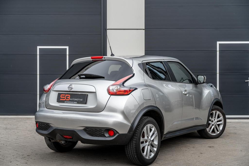 Nissan Juke 1.2 DIG-T S/S N-Connecta Airco|Camera|Cruise!, Voorwielaandrijving, 639 kg, Stof, 1250 kg