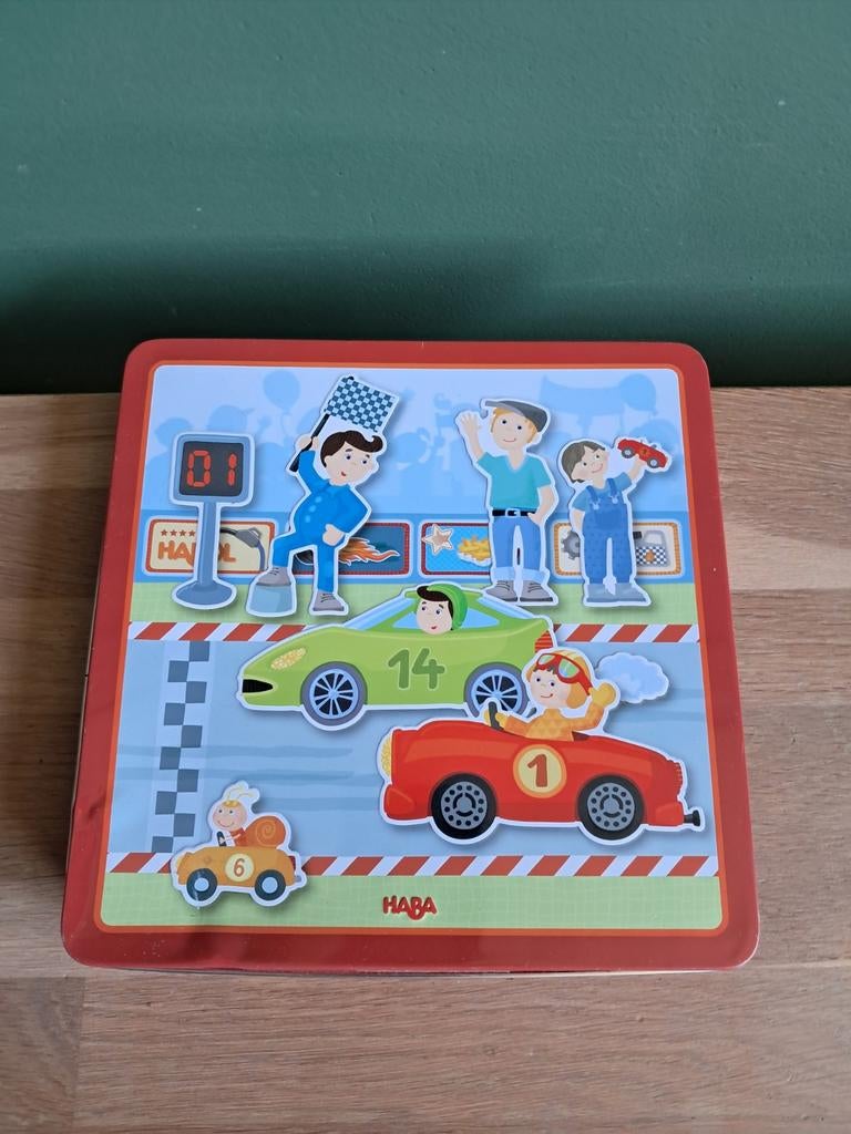 De Groene Merel Haba magneetspel race magneetspeldoos, Kinderen en Baby's, Speelgoed | Educatief en Creatief, Ophalen of Verzenden