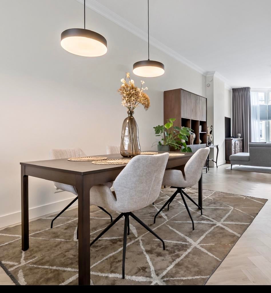 Eettafel, Ophalen, 50 tot 100 cm, Zo goed als nieuw, 150 tot 200 cm