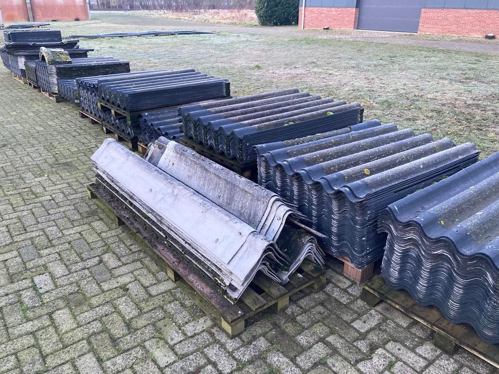 Golfplaten 153x105, Ophalen, Overige materialen, Gebruikt, Zwart
