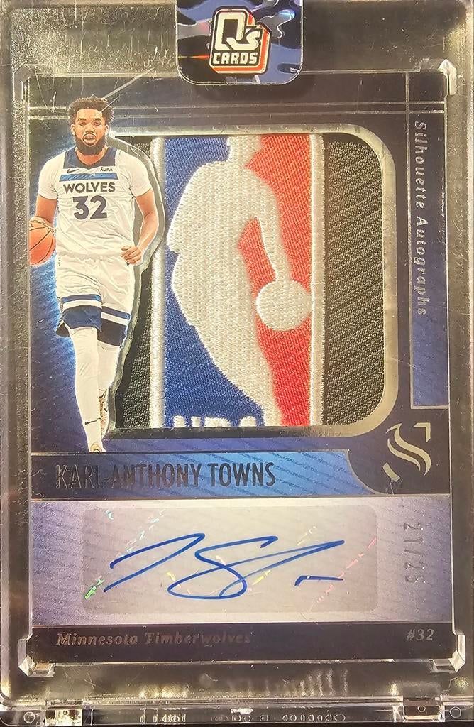 Karl Anthony Towns patch auto logoman /25, Ophalen of Verzenden, Plaatje