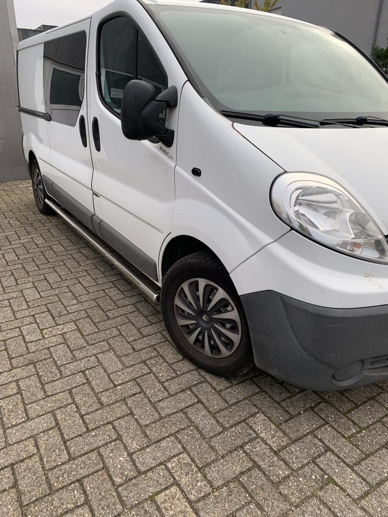 Renault Trafic Sidebars Sidesteps Treeplanken RVS Rond, Auto diversen, Tuning en Styling, Niet ingevuld, Niet ingevuld, Niet ingevuld