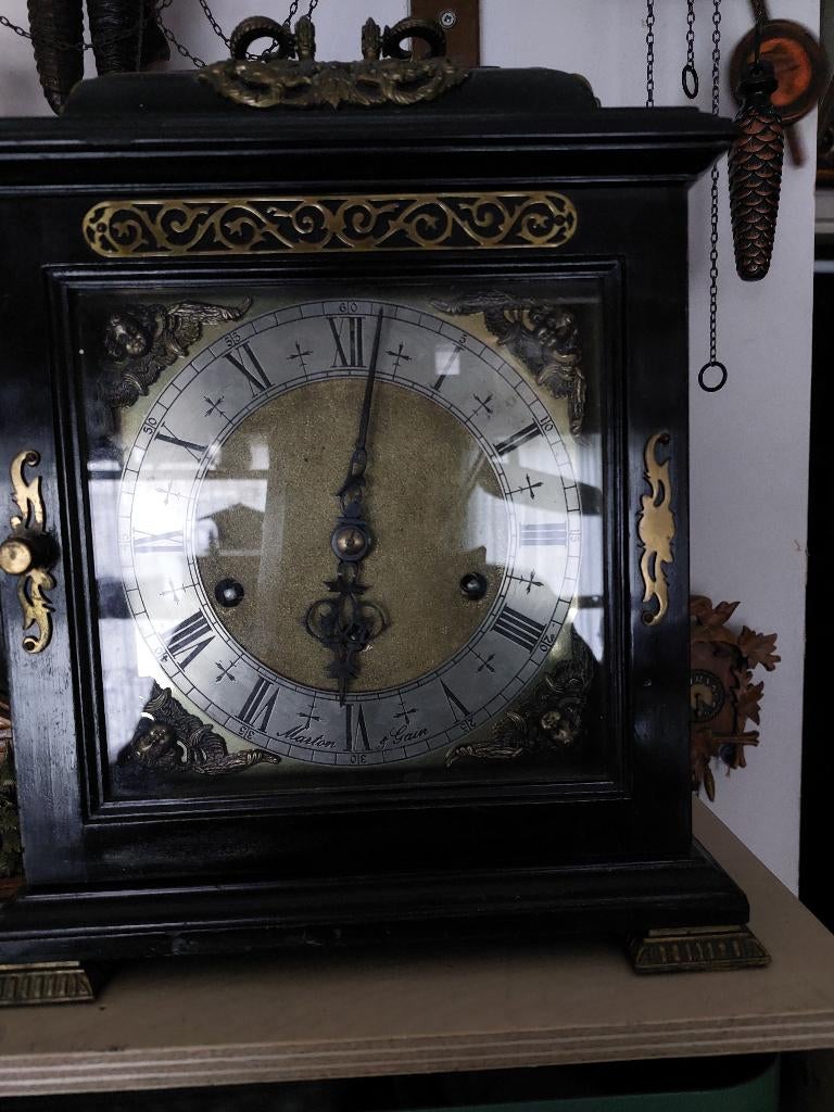 tafelklok ZWARE KLOK MARTON & GAIN ENGELAND, Antiek en Kunst, Antiek | Klokken, Ophalen