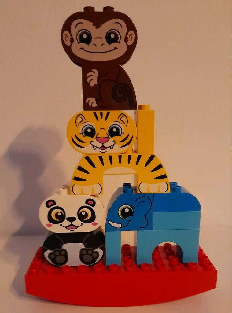 Lego Duplo 10884 Mijn Eerste Balancerende Dieren, Ophalen of Verzenden, Zo goed als nieuw, Complete set