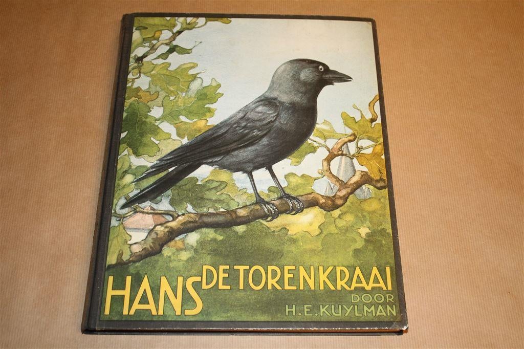 Plaatjesalbum Verkade - Hans de Torenkraai - 1935, Boeken, Prentenboeken en Plaatjesalbums, Ophalen of Verzenden, Gelezen