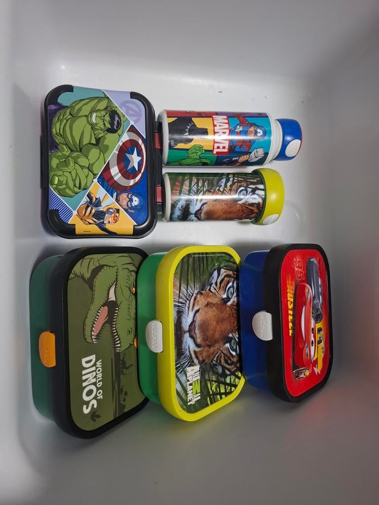 Mepal lunchboxen en drinkflessen, Ophalen of Verzenden