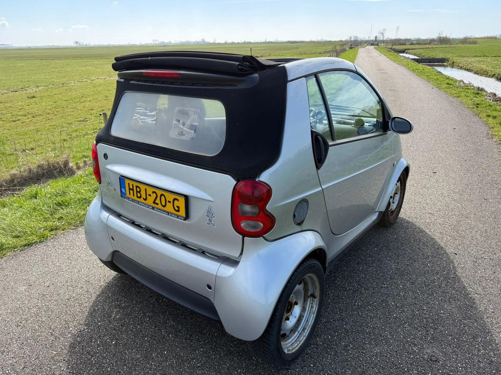 Smart Fortwo cabrio 0.7 passion | Rijdt nog wel (bj 2006), Automaat, Achterwielaandrijving, 715 kg, Cabriolet